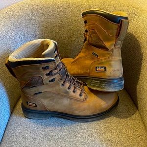 Ariat Men’s Turbo 8” Carbon Toe Work Boot